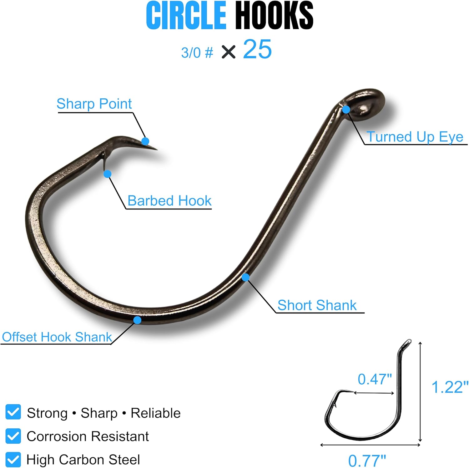ELLYCIO 147pcs Fishing Hooks Bobbers Tackle Kit — Thumbnail 9