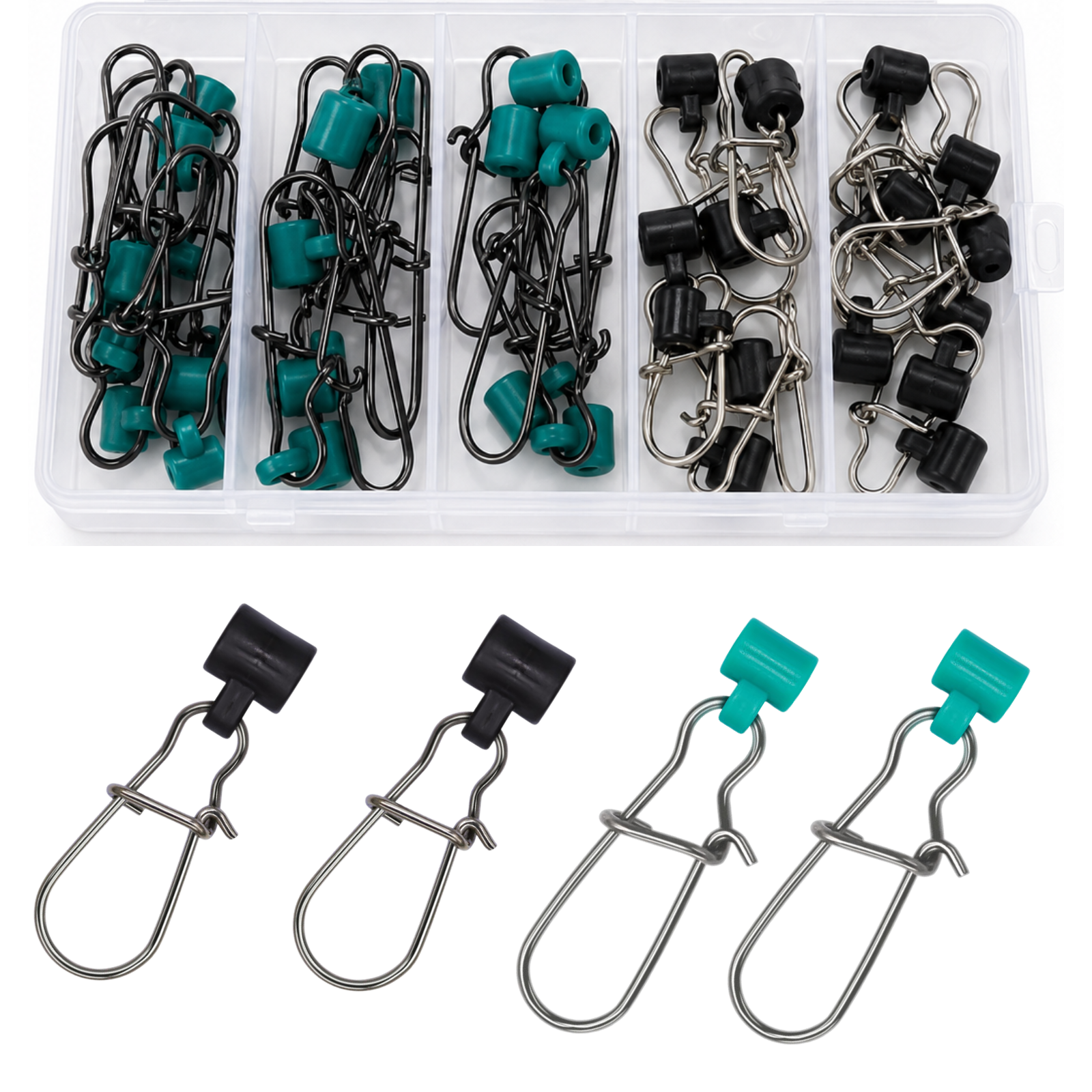 ELLYCIO 30pcs Sinker Slides